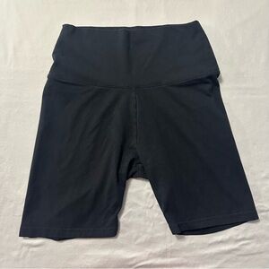 Aerie Black High-Waisted Bike Shorts